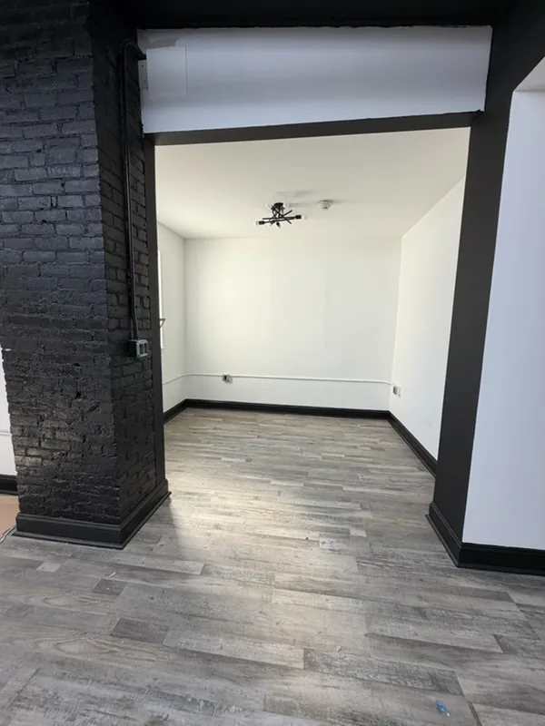 The second studio room, freshly renovated